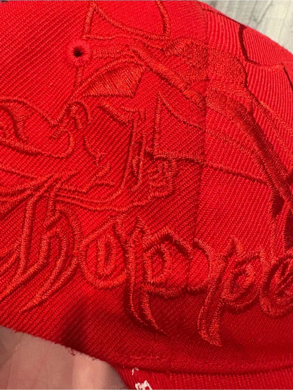 Choppers vibrant red